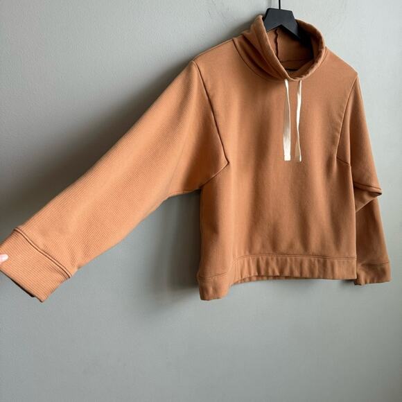 Madewell Ribbed Funnelneck Sweatshirt - Picture 5 of 12